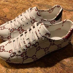 Gucci GG Ace Sneakers 6.5UK 8.5/9US